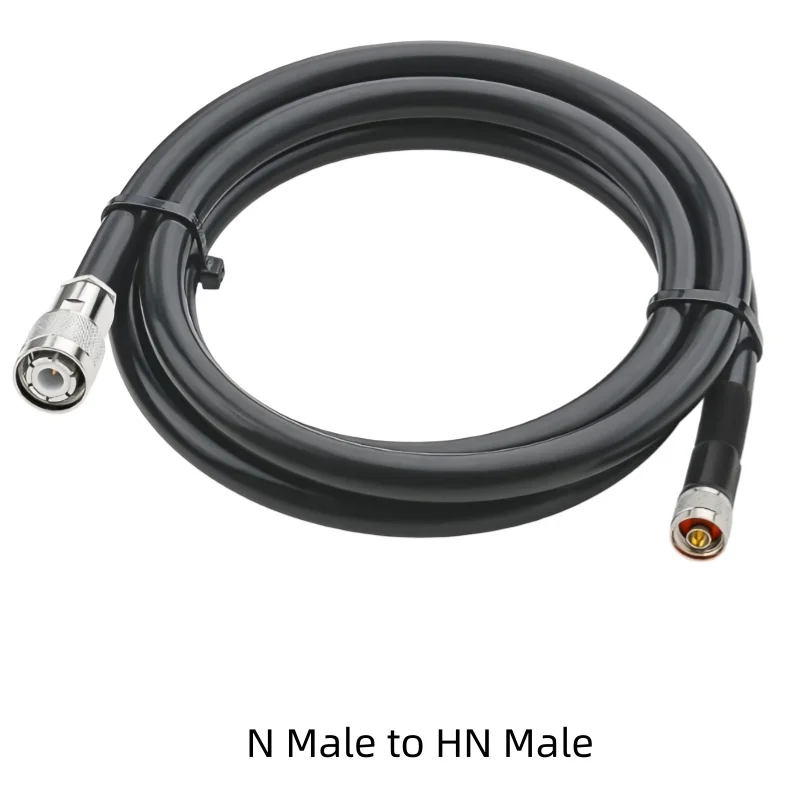 RG213 Cable 50 Ohm DIN UHF HN N Male to HN Male  high frequency line high power connector  Pigtail  Low Loss Jumper Cord