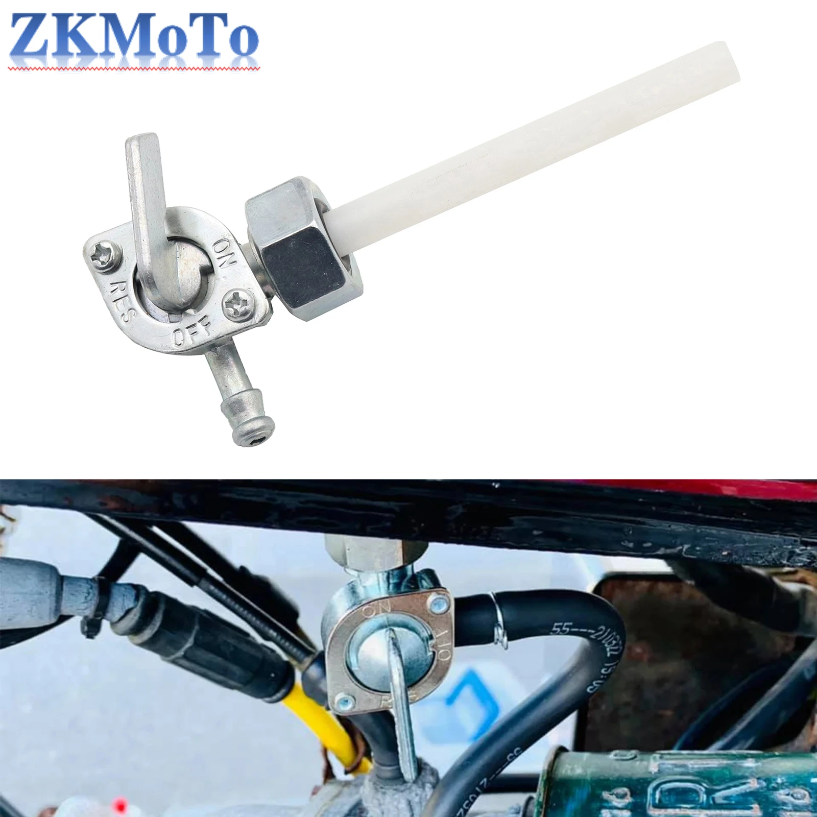 M14 Motorcycle Gas Petrol Fuel Tank Switch Tap Petcock Valve Open/Close Switches For Honda CM185T CM200T CB125S CT125 TL125S Z50