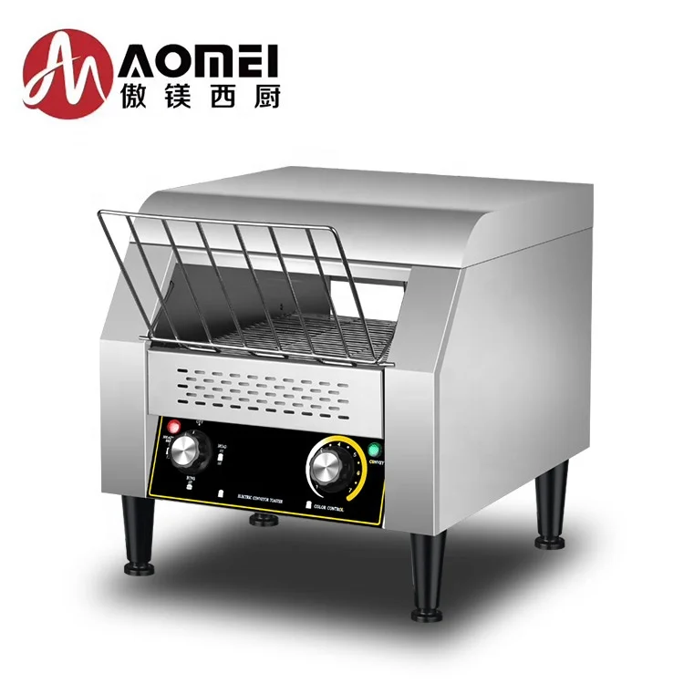 

Manufacturer Supply Commercial Electric Belt Conveyor Bread Toaster