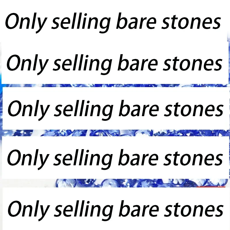 Lab Grown Sapphire Small Size Round Shape Royal Blue Color Gemstones for DIY Ring Necklace Earrings Making Extremely Shiny