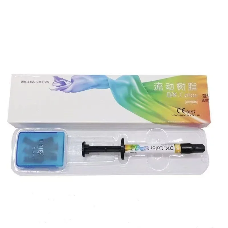 

Dentistry Multicolored Dyeing Resin Color Blocking Suit Flow Resin Oral Cavity Nursing Repair Fill Material Lab Tools