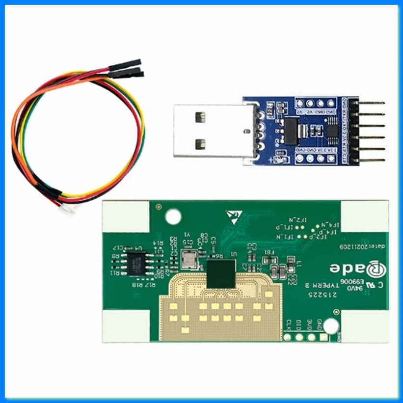 4T3R 60G HLK-LD6001 Human Counting Trajectory Tracking MmWave Radar Sensor Detection Module-A27R