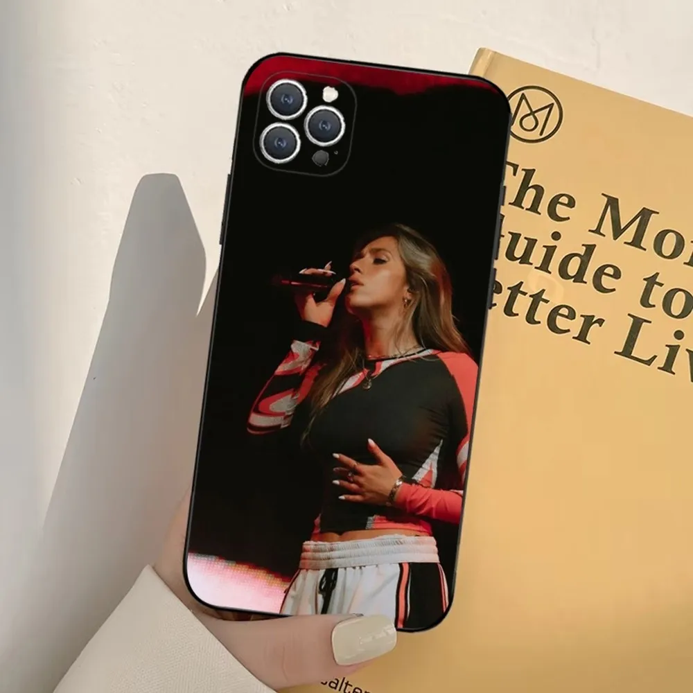 Singer T-Tate Mcrae  Phone Case For iPhone 16,15,14,13,12,11,Pro,X,XS,Max,XR,Plus,Mini Soft Black Cover image 5