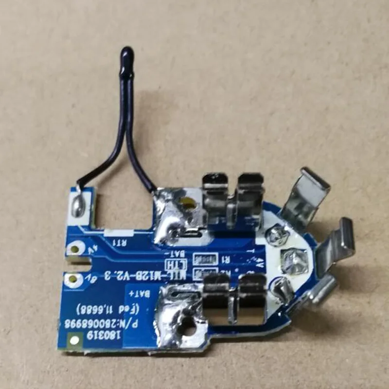 M12 Battery Plastic Case (no battery cell ) PCB Circuit Board For Milwaukee 12V 1.3Ah 1.5Ah 48-11-2411 Li-ion Battery