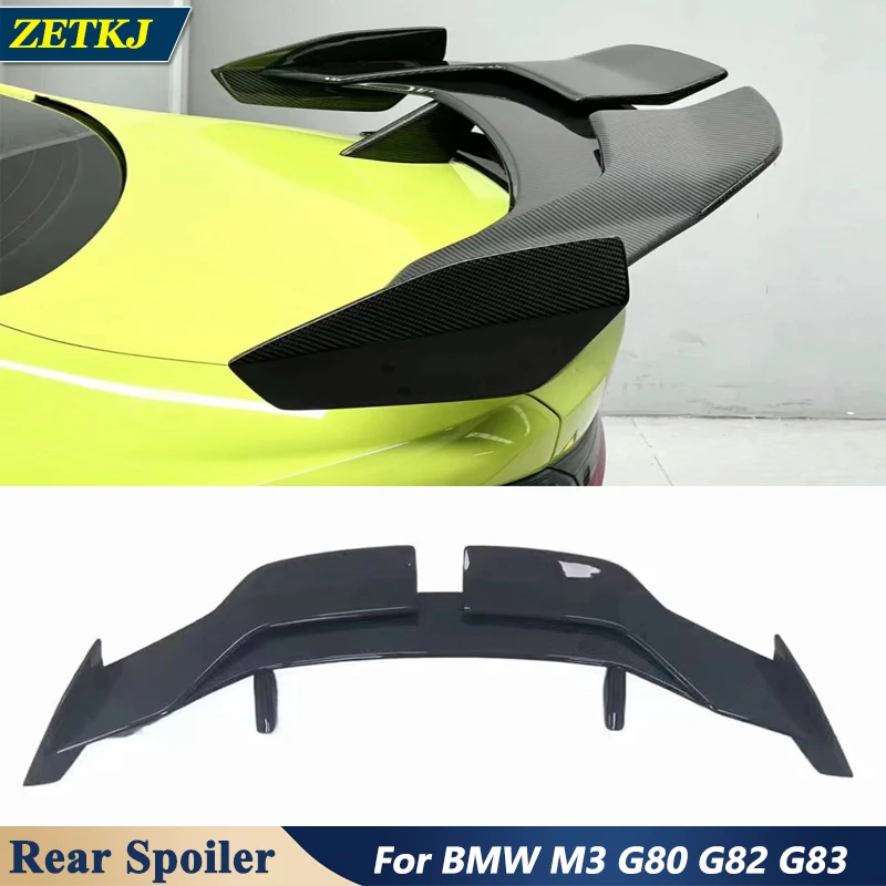 ZETKJ High Quality Carbon Fiber Durable Fashion Tail Style Tail Three-Box Universal Suitable For BMW M3 G80 M4 G82 G83