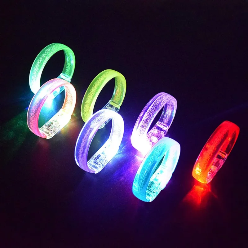 Luminous Bracelet Sticks Bracelets Wristbands Glow in The Dark Party Supplies Neon Light Up Bracelet Toys Kids Adults Party