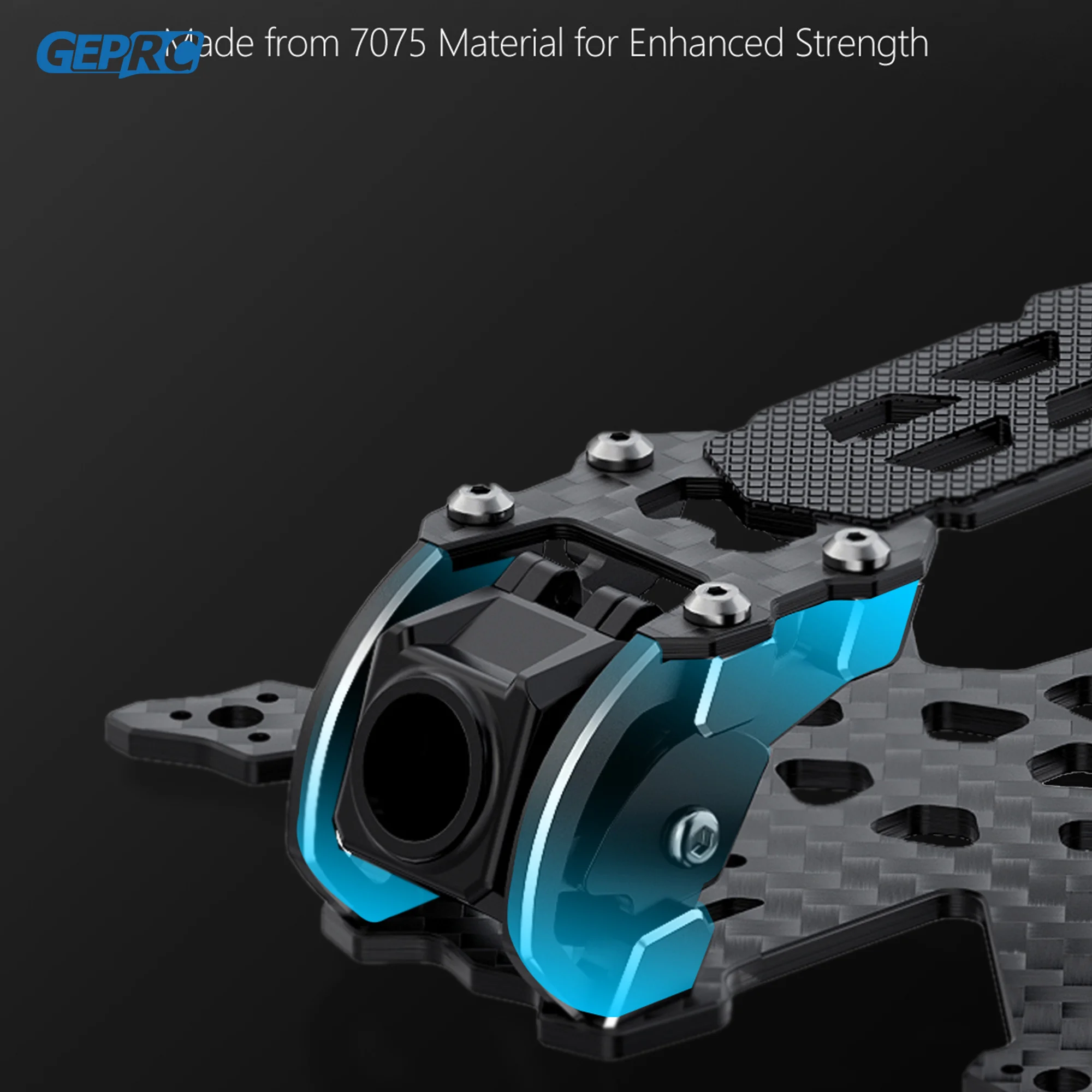 GEPRC GEP-TC18 O4 Frame Kits for T-Cube18 Drone Carbon Fiber Frame DIY RC FPV Quadcopter Drone Accessories Parts