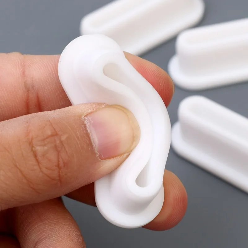 Praça Silicone Vedação Plugs para Lavatório, Overflow Ring, Hole Covers, Pia Do Banheiro, Cozinha, Acessórios De Banho, 1Pc, 10 Pcs