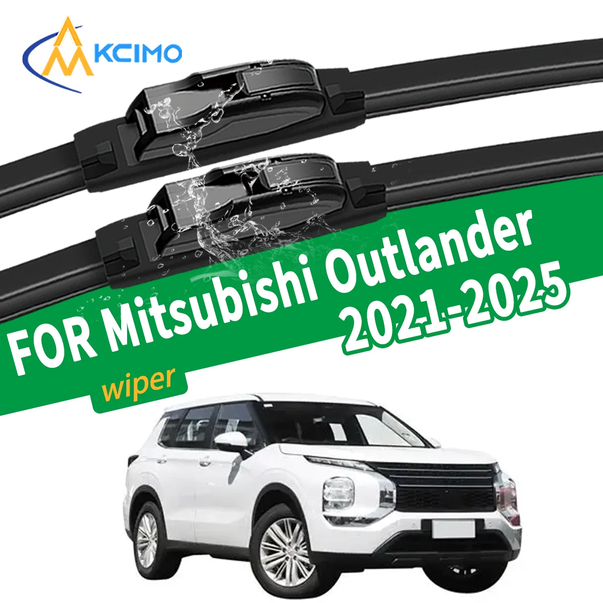 

For Mitsubishi Outlander 21-25 Windshield Wiper Blades Silent Automotive Replacement Parts Premium Quality Front Window Wiper