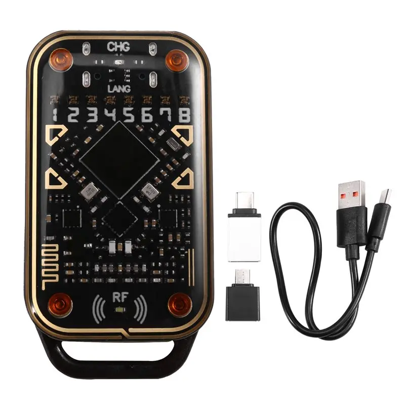 B49C Chameleon V3.0 RFID Smart Chip Emulator Reader 125Khz 13.56Mhz ID IC Smart Card Tag Copyer Copier Read/Write
