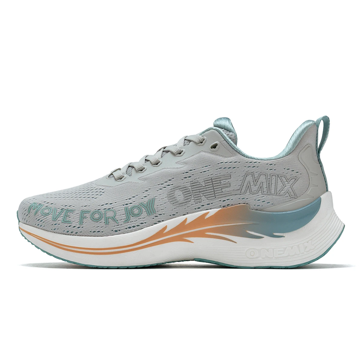 ONEMIX Lightweight Breathable Running Shoes for Men Women Cushioned Shock Absorbing Athletic Sneakers, Rebound Anti-Slip Stable