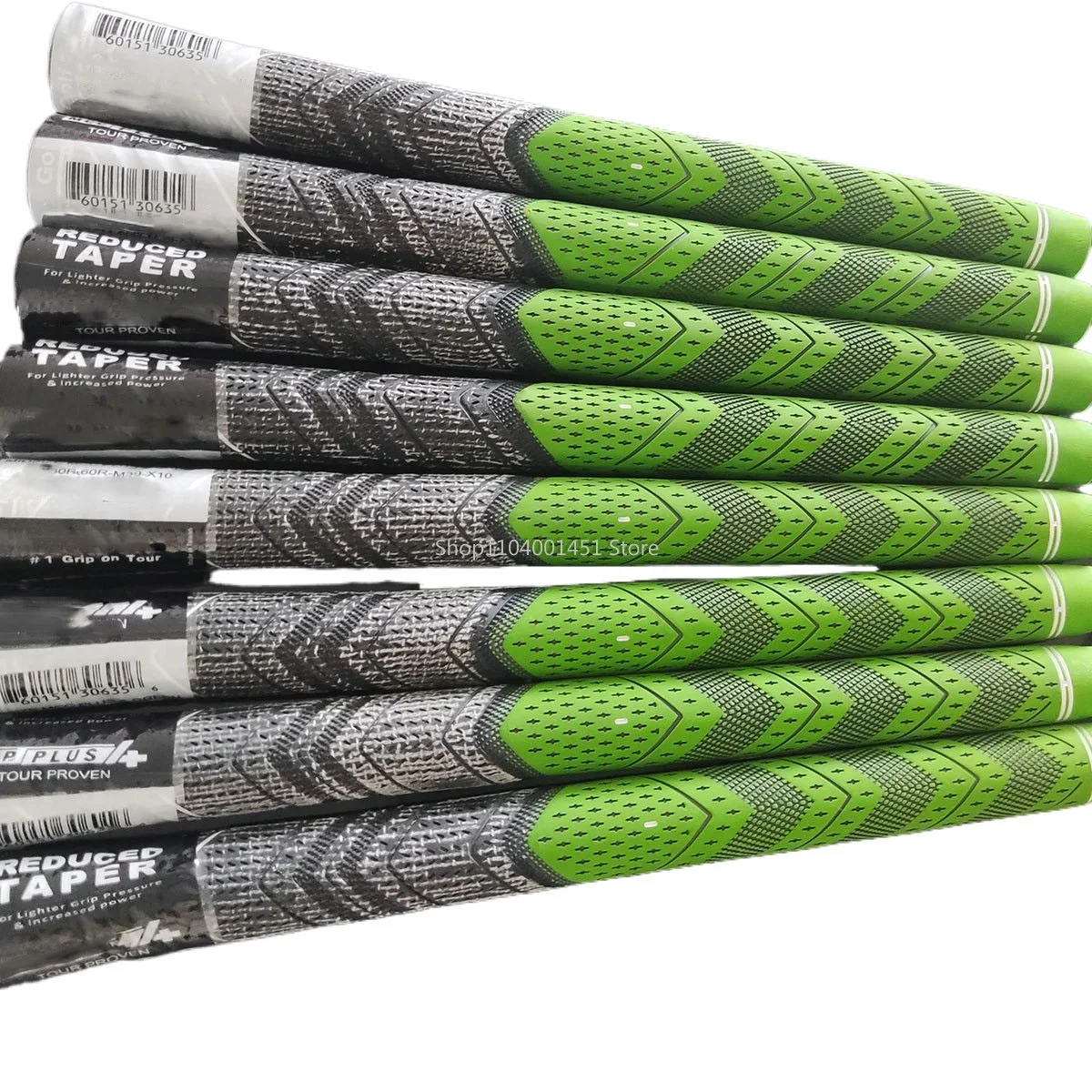

Green 13pcs/10pcs Rubber Cotton Yarn Golf Club Grips Iron and Wood Standard/Midsize Grip Universal