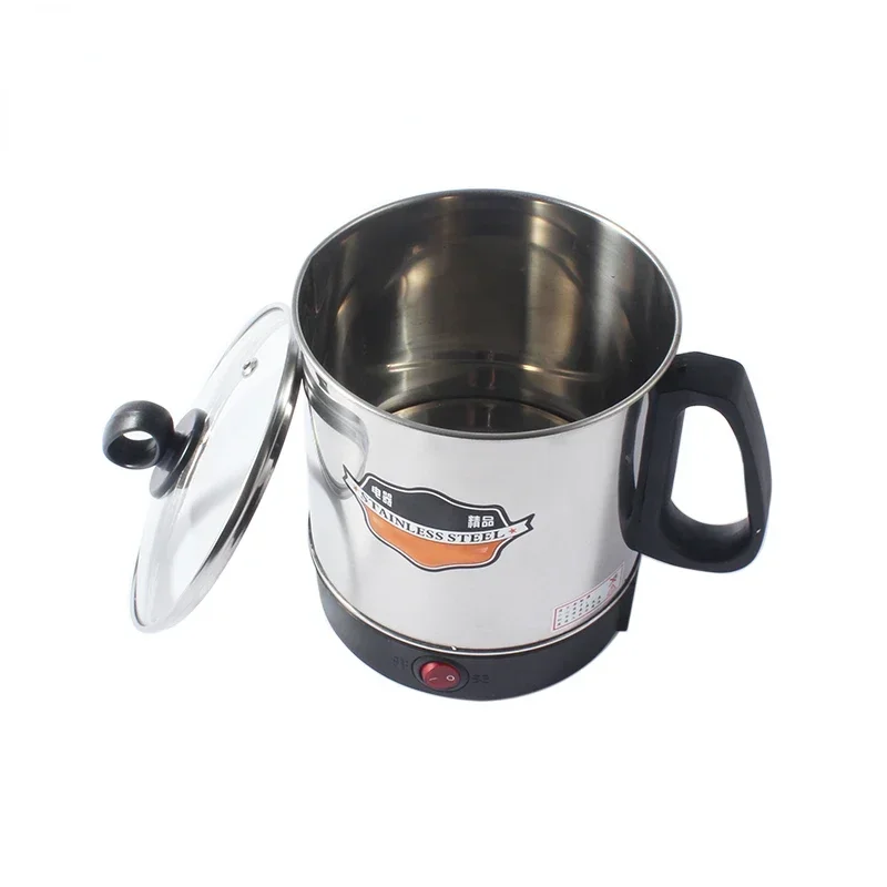 Bouilloire en acier inoxydable, bouilloire de voyage portable, chauffe-eau, cafetière, théière, chauffe-eau, cuisson des aliments, cuisinière à chaleur