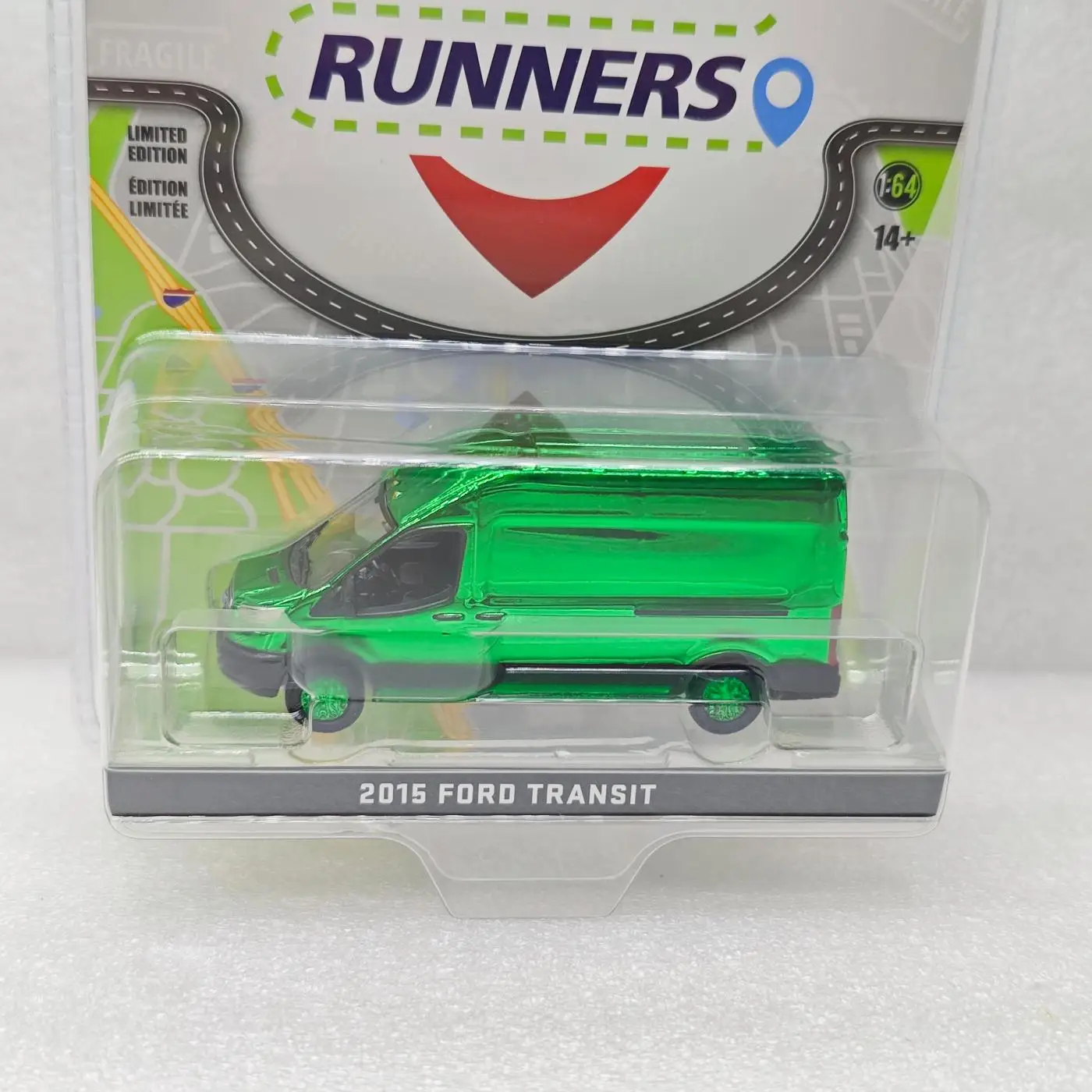 GreenLight 1:64 2015 Ford Transit 53010-A pressofuso in lega modello di auto mini auto giocattolo regalo per bambini