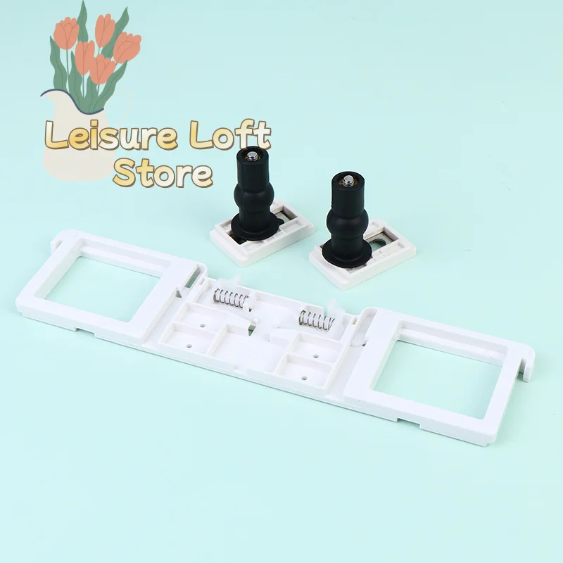Toilet Seat Lid Fixing Plate Buckle Fastener Expansion Screws For Lavatory Lid Closestool Cover Fixed Parts