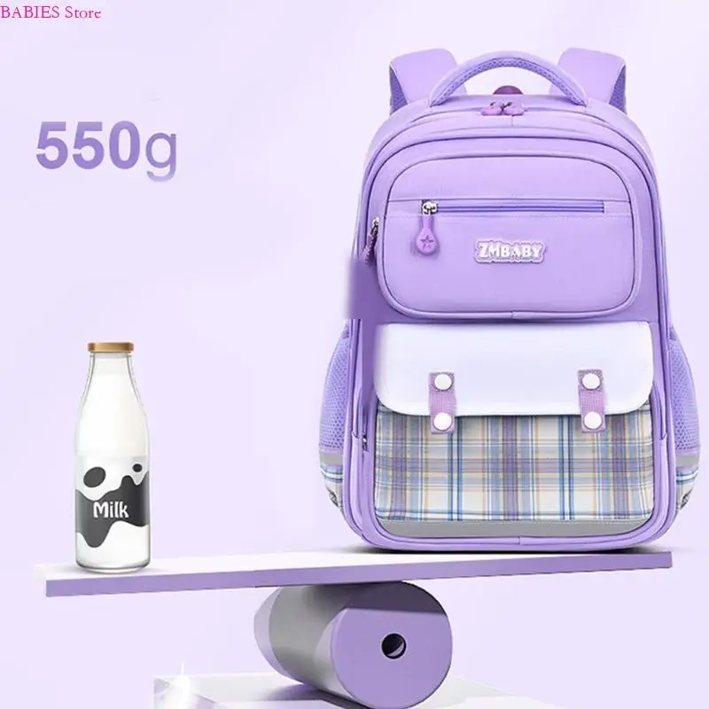 

C9GB Versatile Double Strap Shoulder Bags Backpack for Girl Kid Lightweight Bookbags