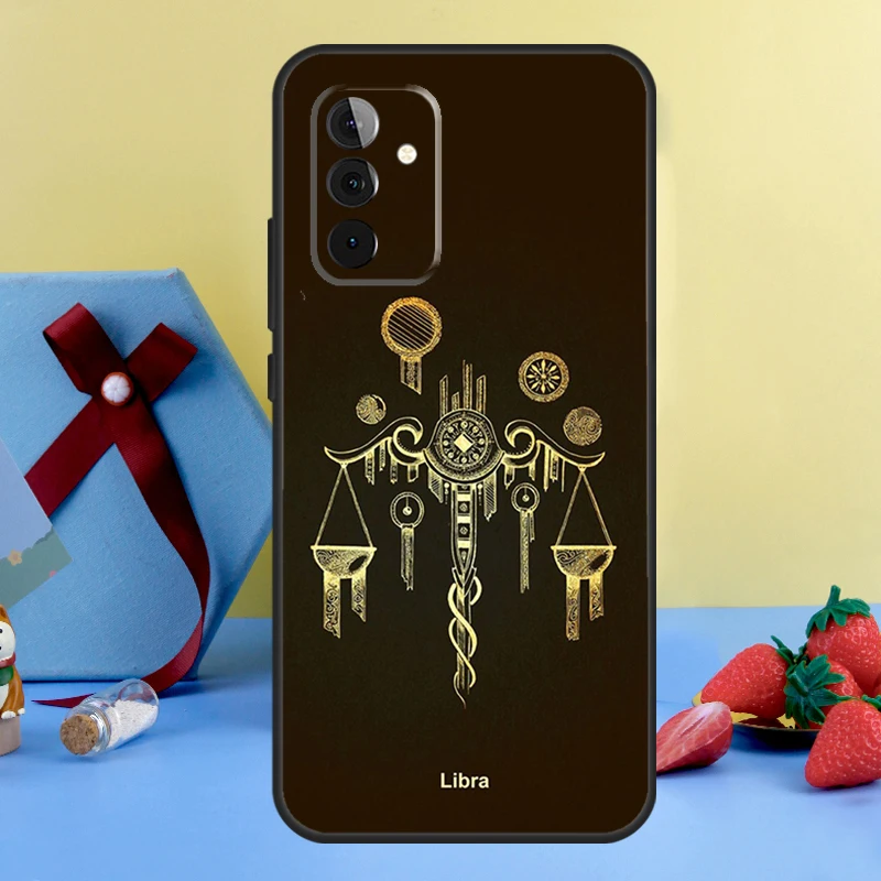 Zodiac Sign Cover For Samsung Galaxy A53 A33 A23 A52 A32 A22 A12 A51 A71 A15 A25 A13 A14 A34 A54 Case