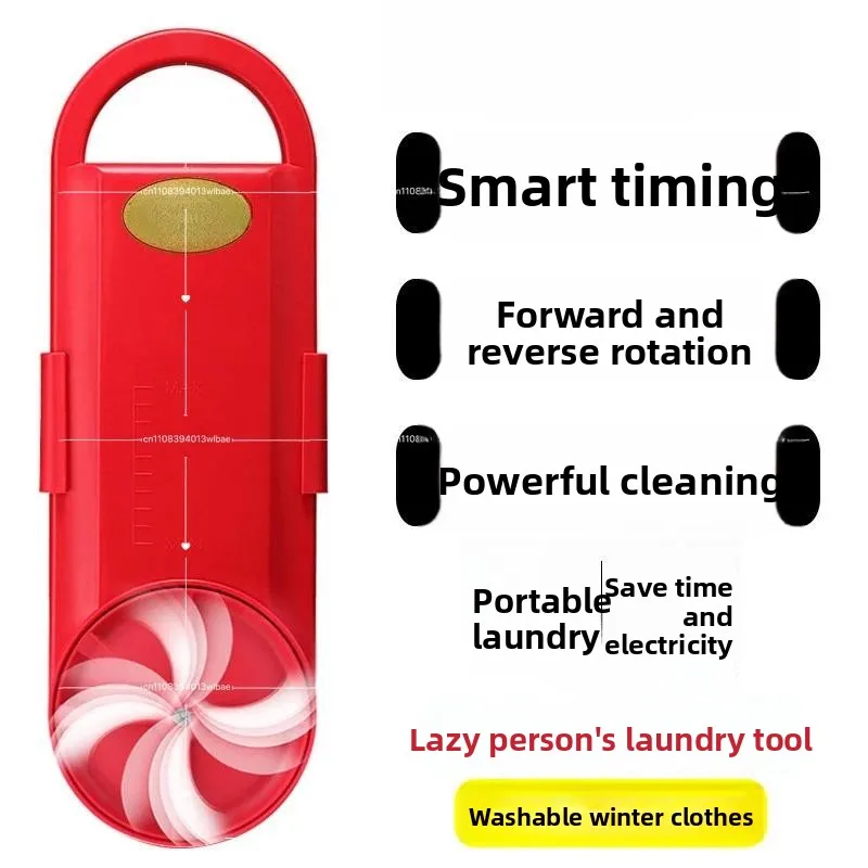 Lazy Student Dormitory Laundry Portable Washing Machine Portable Small Mini Convenient Travel Sock Washing Machine