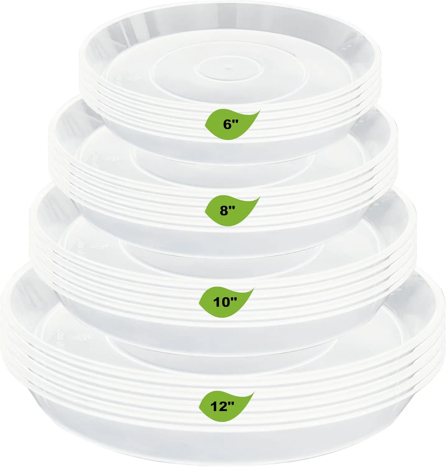 

Поддоны для растений для дома и улицы, пластиковые, прочные, с дренажем и функцией капельного полива