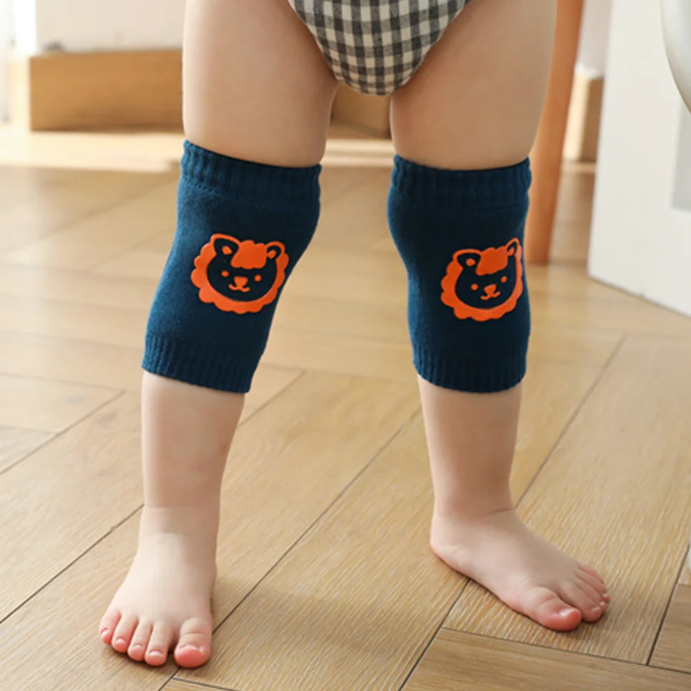 

Comfortable Breathable Knee Protectors Toddlers Cartoon Design Warm Leg Covers Baby Walking Protector Soft Safe For