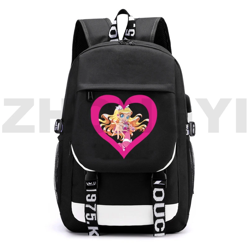 Mochila Canvas Lolirock Backpack Women Zipper LoliRockstar Back Pack Girls Anime Cartoon Lolirock Bag Teenager Back To School