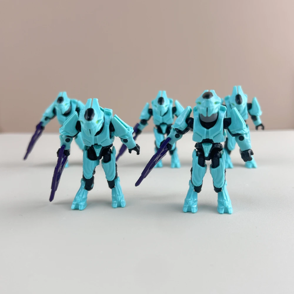 Mega Construx MF Banished Elite Ultra Myster Packs Series, Cyan, 5Pcs