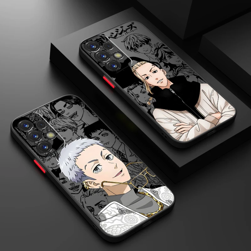 

Cool T-Tokyo Revengers Anime Frosted Translucent For Samsung A53 A52 A33 A32 A51 A71 A21S A13 A73 A50 A22 A12 5G Funda
