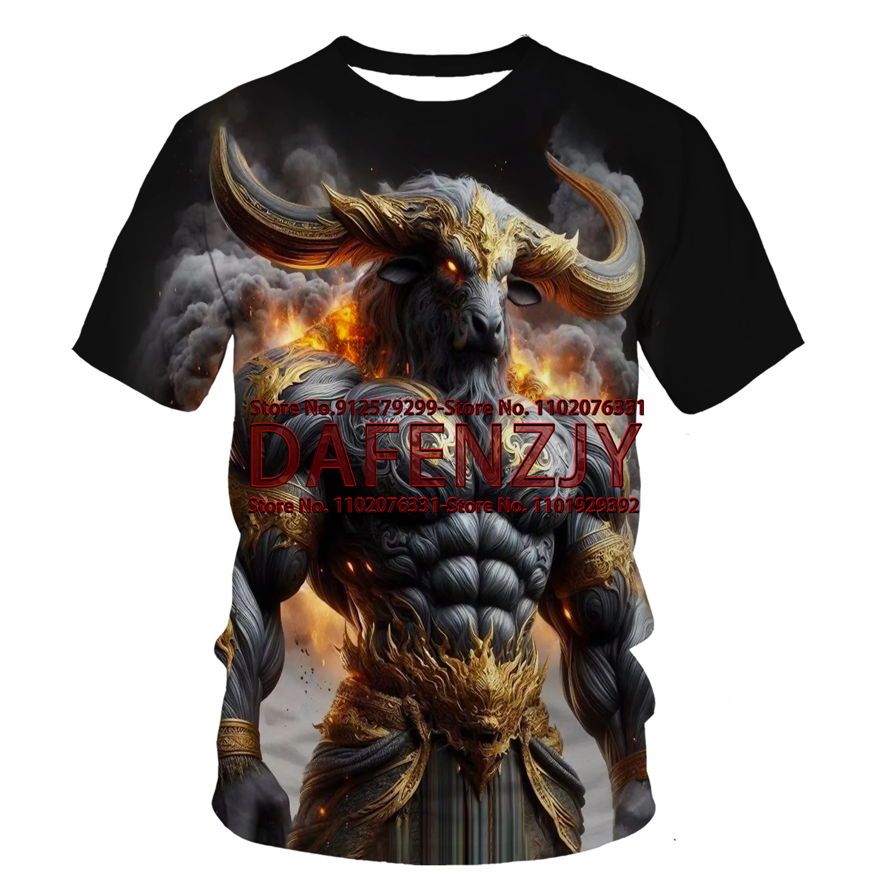 

Unisex 3D Colorful Animal Cow Print Graphic Tee Shirts for Men Women and Teens