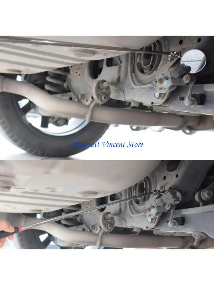 A70F Engine Underpan Inspection Mirror Telescopic Detection Lens for Automotive Tool