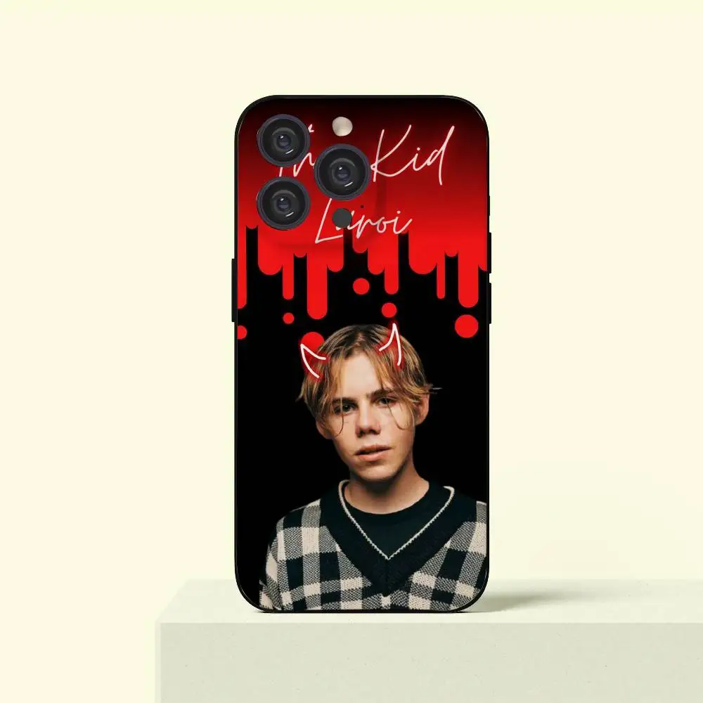 

T-The Kid LAROIS Phone Case For IPhone 16 16e Plus Pro MAX15 14 13 12 11 XSmax Soft Black Case