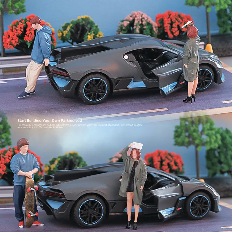 1:64 อะนิเมะอินเทรนด์รูปตุ๊กตามินิตุ๊กตา Miniature การถ่ายภาพ props ฉาก DIY ตารางทรายภูมิทัศน์เครื่องประดับของขวัญ