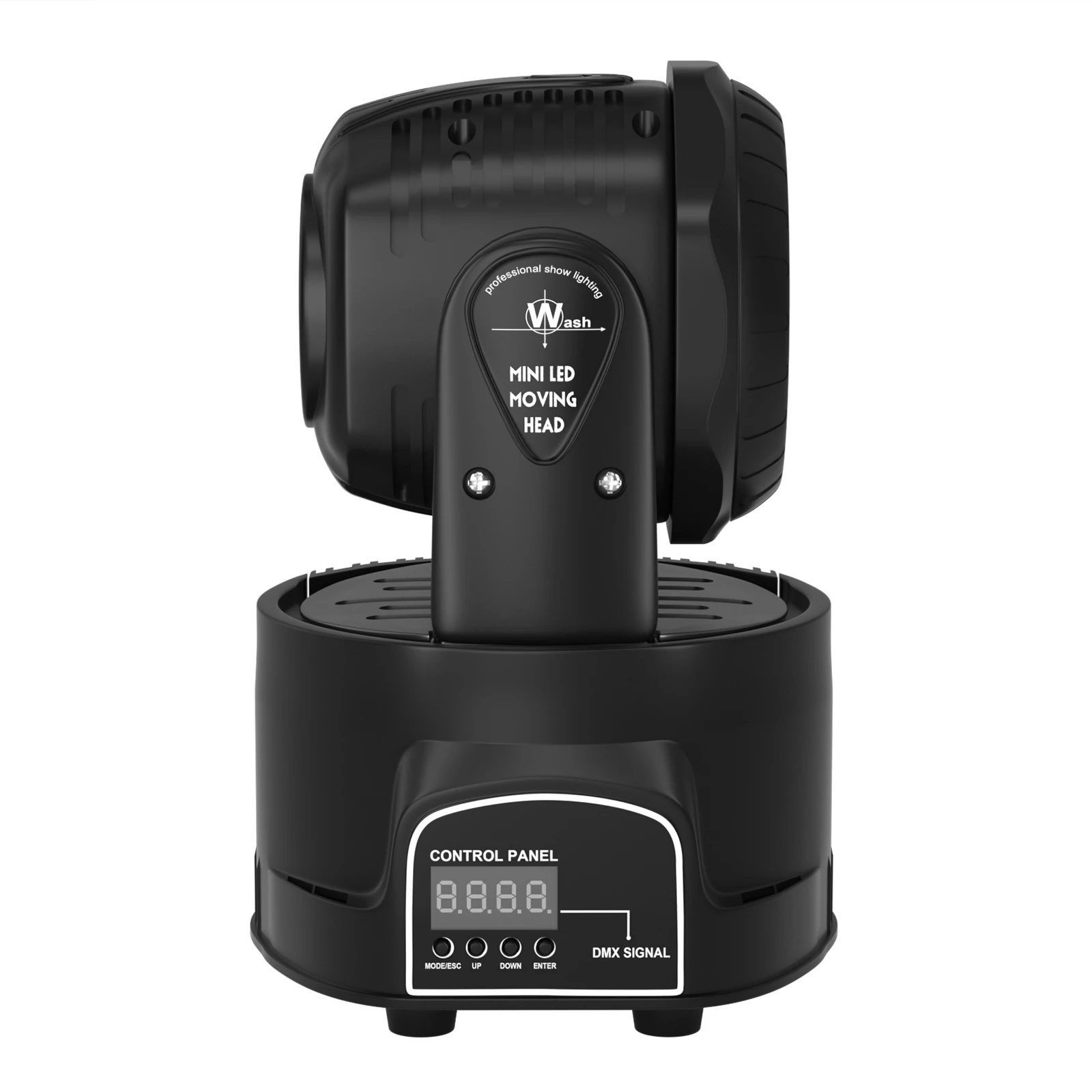 Areyourshop 7x10W RGBW LED Moving Head Beam Light  | DMX512 Control | 70W Stage & Party Lighting for DJ Party Events