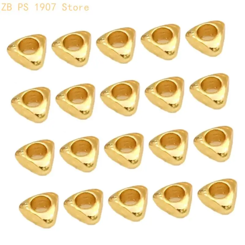 DIY Jewelry Spacers for Bracelets and Necklaces, 3 Mm Bead Separators with 1.5 Mm Hole, 20 Pieces per Pack 55KA