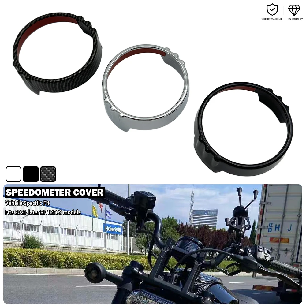 

Motorcycle Speedometer Trim Cover TFT Connectivity Display Instrument Housing For Harley Sportster S RH1250S RH 1250 2021-2023