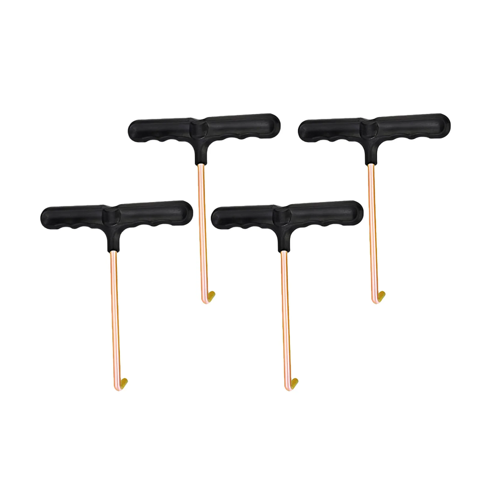 

4 Pcs Hockey Ice Skate Laces Anchor Tool Boot Hooks Skating Accessories Tightener Figure