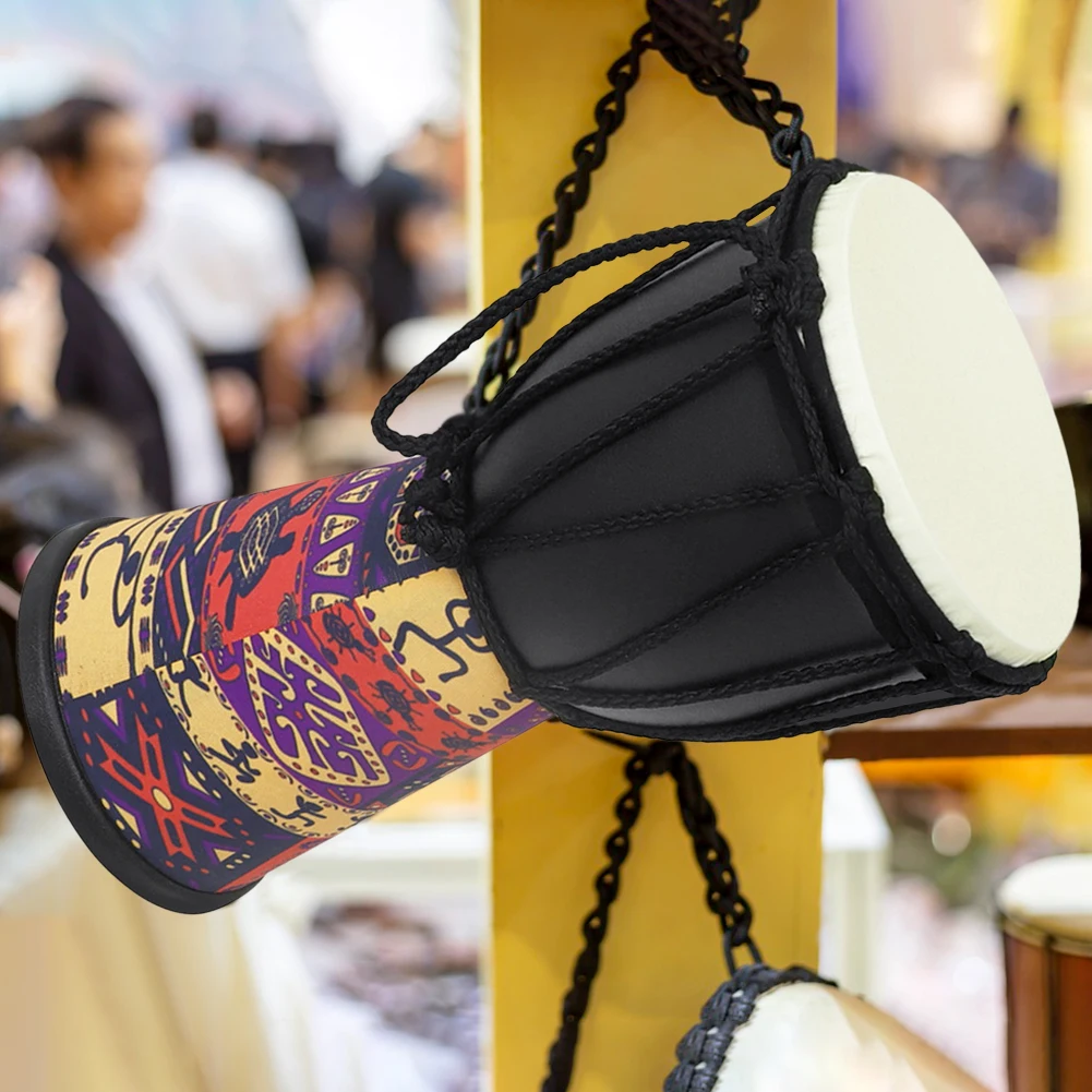 กลองแอฟริกัน 4 นิ้ว กลองเจมเบ้ - Musical Instrument African บทวิจารณ์และราคา