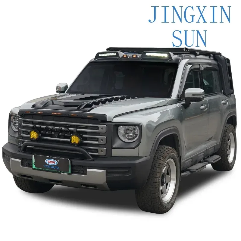 Applicable to Haval Raptor car roof light sandstone block cover modified Darth Vader middle net tail parts