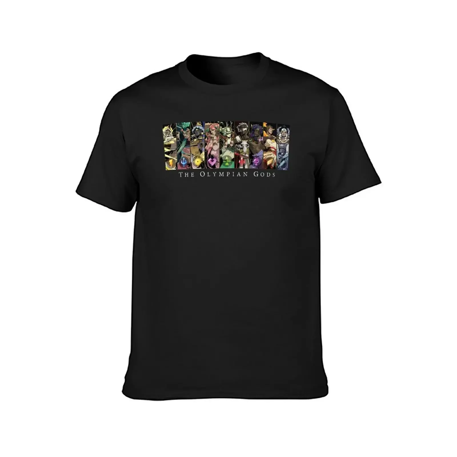 Hades (Game) - The Olympian Gods T-Shirt anime cotton man t-shirts Blouse kawaii clothes shirts men