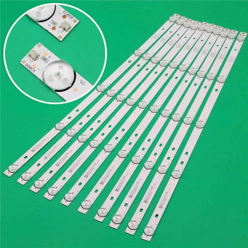 

LED Backlight Strips For Skytech ST-6040U Bars JL.D58051330-006AS-M_V01 Kits Bands For STARLIGHT 58DM7500 Array Tape MS-L3006 V2