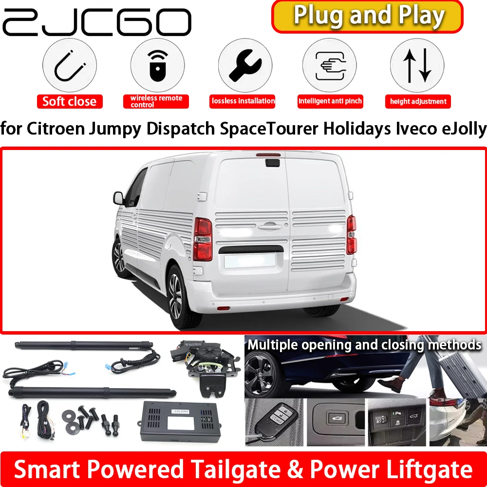 for Citroen Jumpy Dispatch SpaceTourer Holidays Iveco eJolly Automatic Electric Powered Tailgate Power Liftgate Tail Gate Lift
