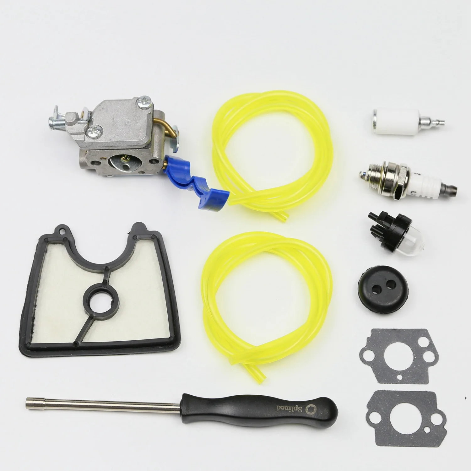 

Прочный карбюратор испарителя для Husqvarna 125B 125Bx 125Bvx ​ ​ Комплект вентилятора