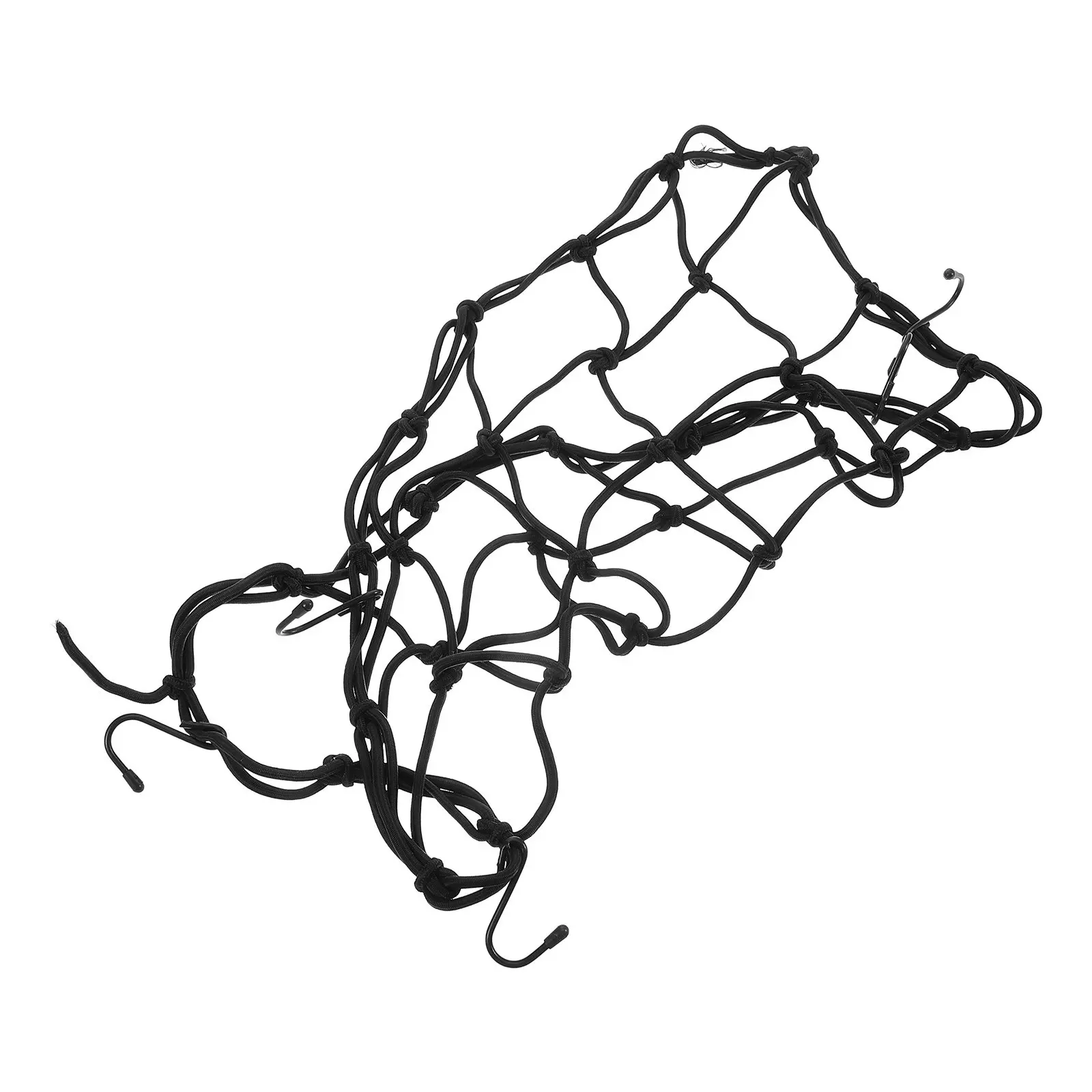 

Эластичная сетка-банджи для тележки, мотоцикла, велосипеда, садового транспорта, для кемпинга, хранения грузов, универсальная сетка-органайзер