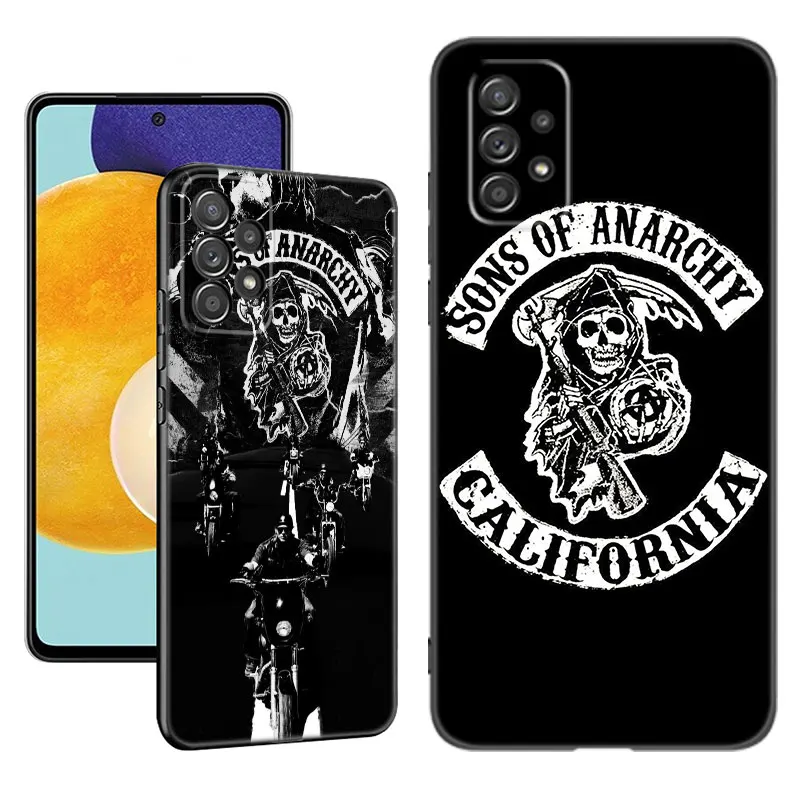 Sons of Anarchy TV Phone Case For Samsung A13 A22 A24 A32 A23 A25 A34 A35 A52S A53 A54 A55 A73 A12 A14 A15 A31 A33 A50 A51 A72