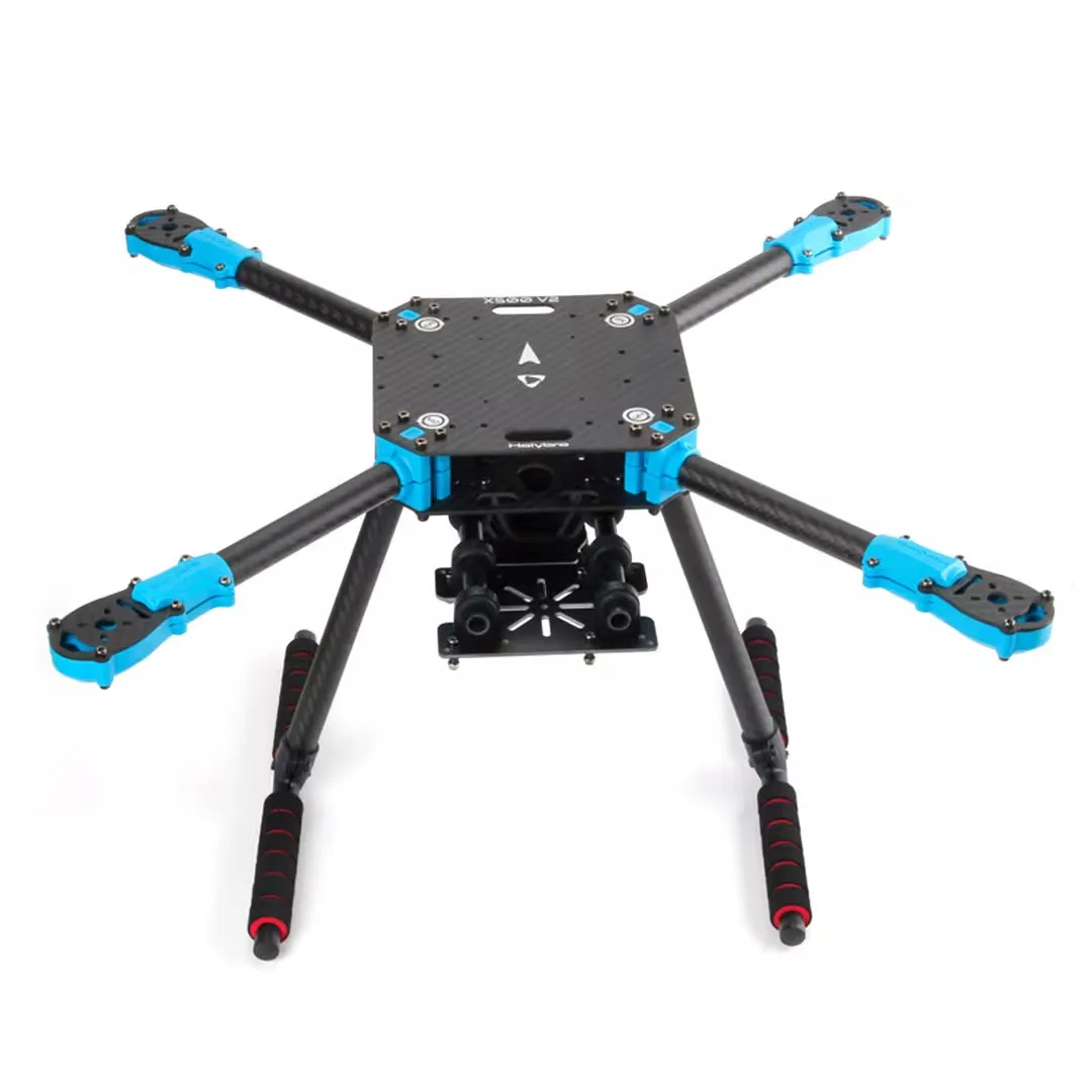 Holybro X500 V2 ARF Kit & Pixhawk 6X 6C Flight Controller & M10N & 433 915MHz 4-axis Drone Power Kit thumbnail 4