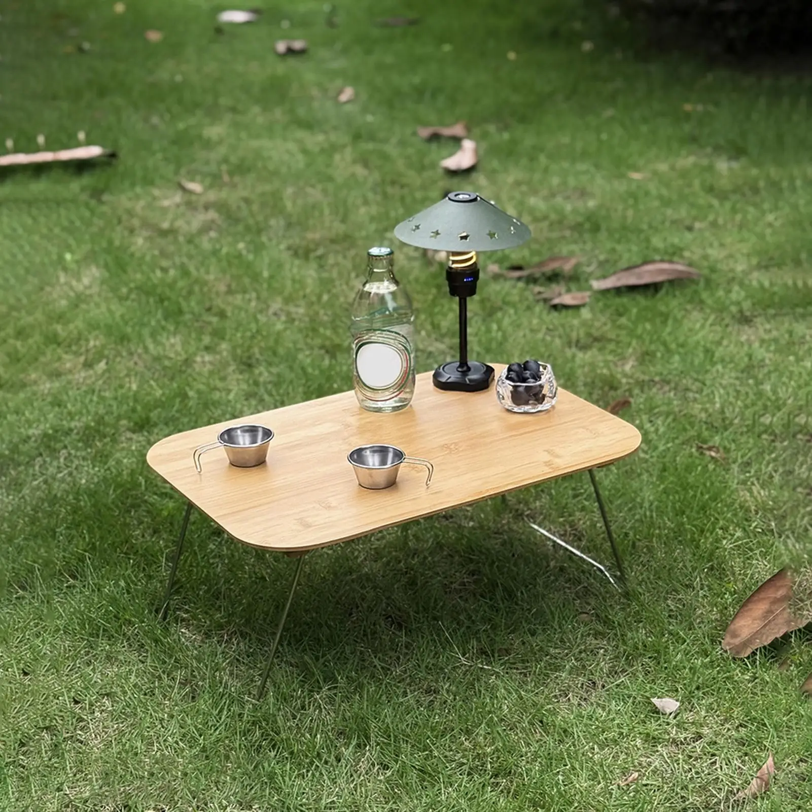 

Foldable Camping Table Folding Study Table Camping Accessory Outdoor Portable Desk For Kitchen Garden Balcony Yard Patio Home