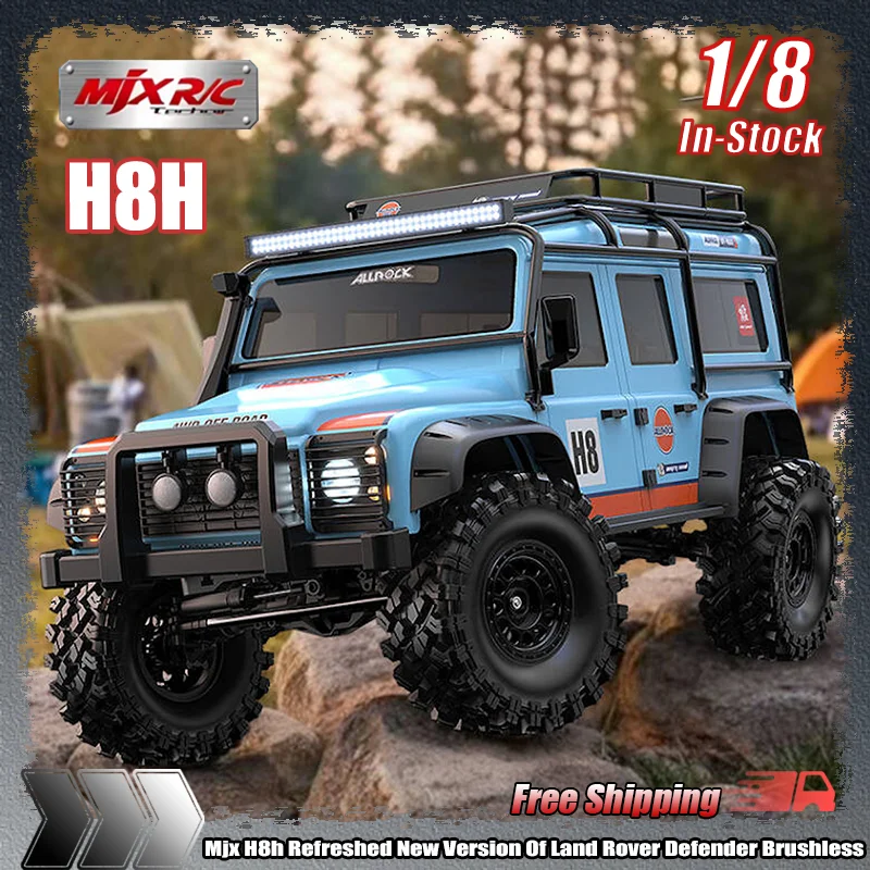 

Новый запас Meijiaxin 1:8 H8h + Land Rover V2 Defender, бесщеточный 3s, внедорожный дифференциальный замок, модель автомобиля для скалолазания, игрушки на заказ, подарки