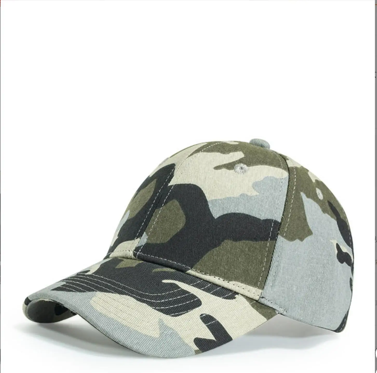 Fashion camouflage baseball cap Men's outdoor sports shade hat women's casual cap golf hat