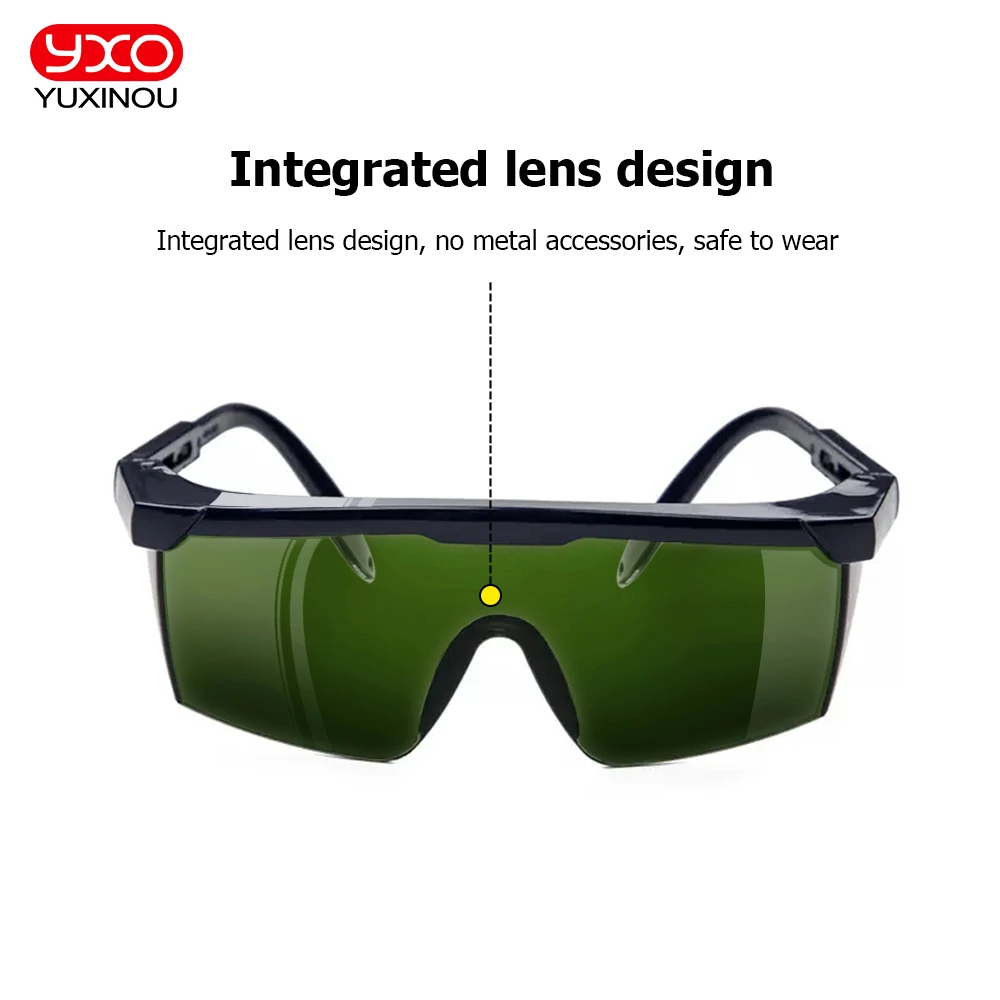 UV Polarized LED Planting Room Glasses with Shell - LED Greenhouse Plant Light Tent Box Goggles