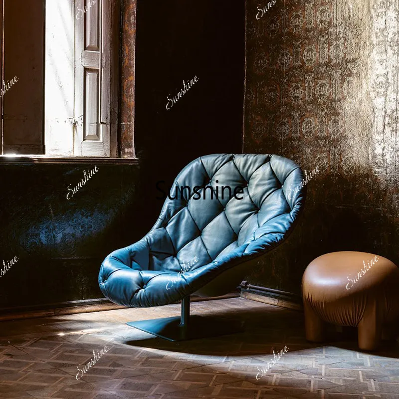 Nordic light luxury pull point leisure negotiation single chair