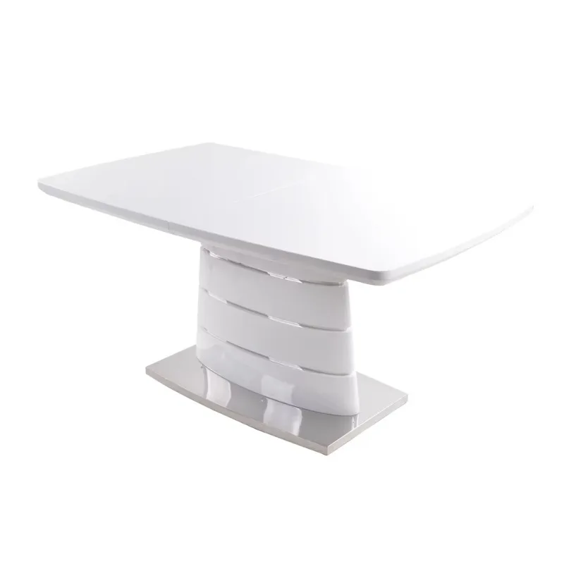 Büyük aile için dayanıklı sürgülü genişletilebilir yemek masası birlikte kullanım